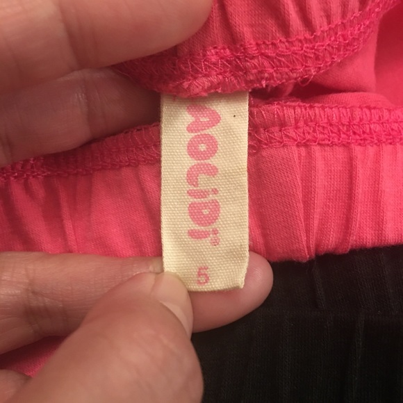 Kids Pink and Black Legging Bundle - Picture 4 of 5